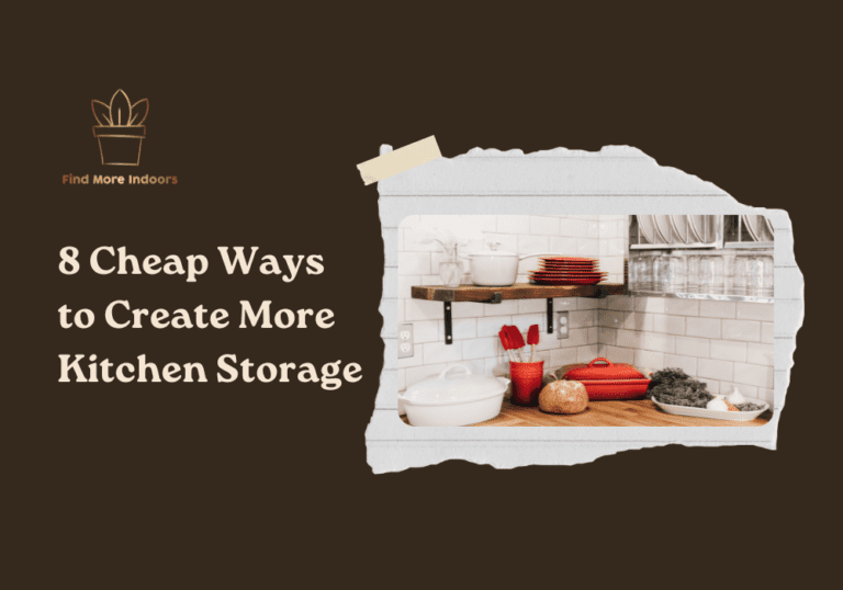 8 Cheap Ways to Create More Kitchen Storage