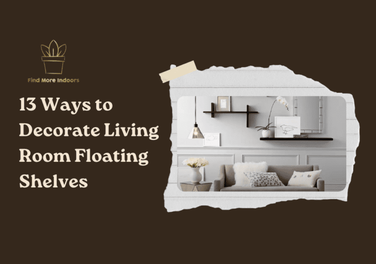 13 Best Ways to Decorate Living Room Floating Shelves