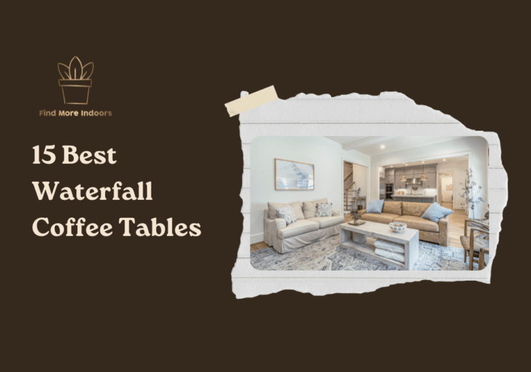 15 Best Waterfall Coffee Tables 