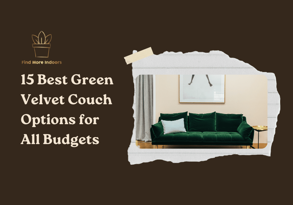 Best Green velvet couch
