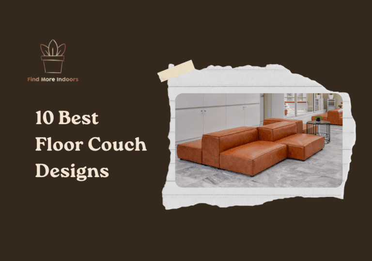10 Best Floor Couch Designs 